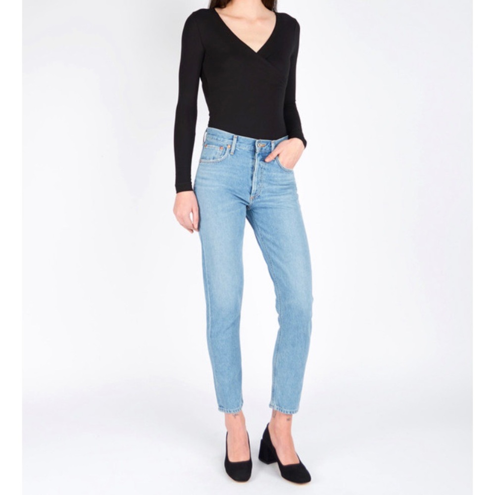 AGOLDE Jamie Hi Rise Classic in Brooklyn